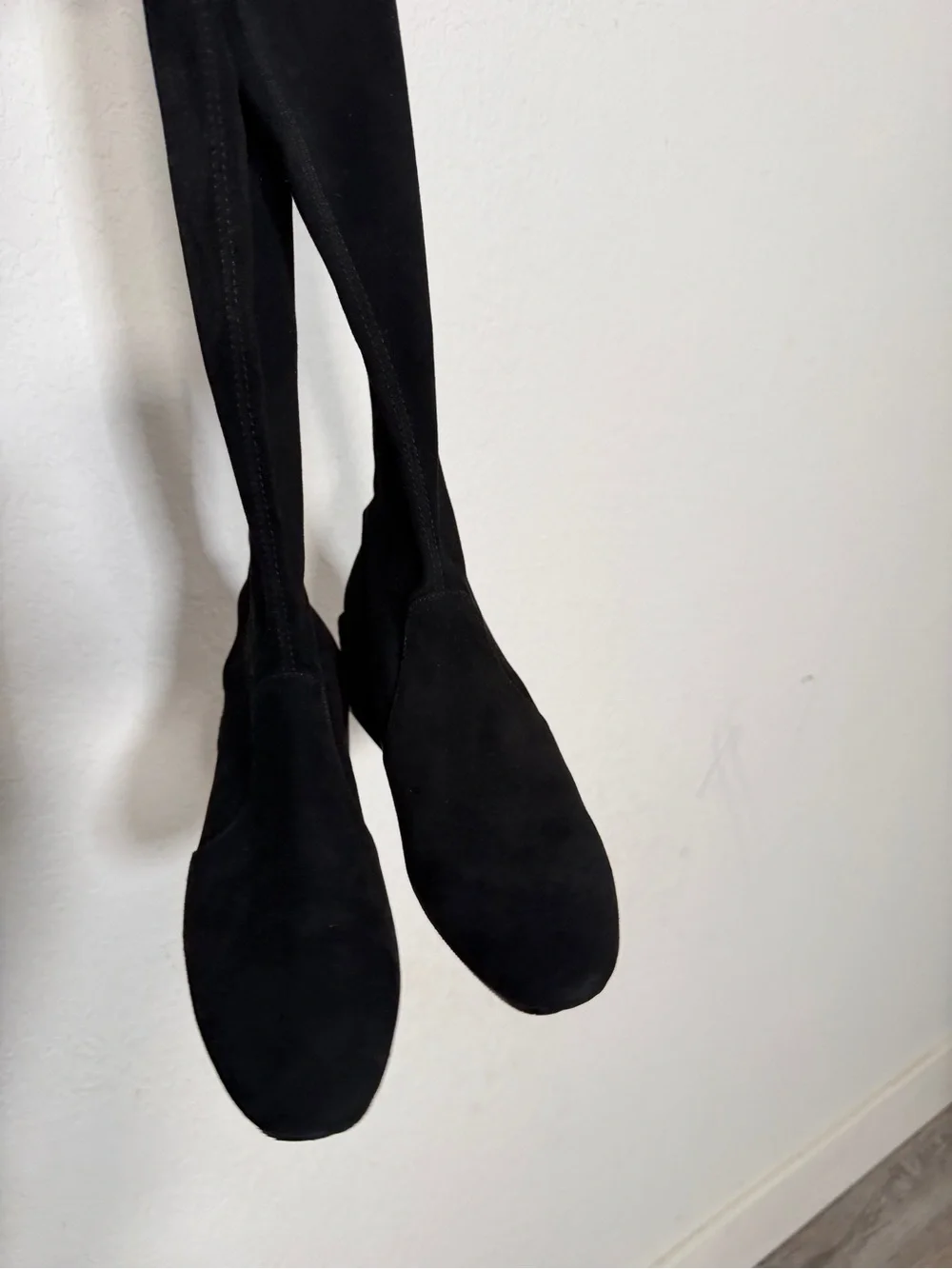 Stuart Weitzman Lowland Suede Thigh-High Boots